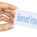 Complete List of Imported Items that Pakistan has Banned