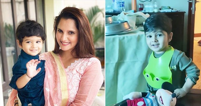 Sania Mirza shares adorable throwback pics of son Izhaan on his birthday