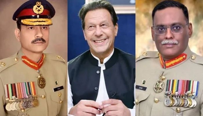 Imran felicitates COAS Gen Munir, CJCSC Gen Mirza on promotions