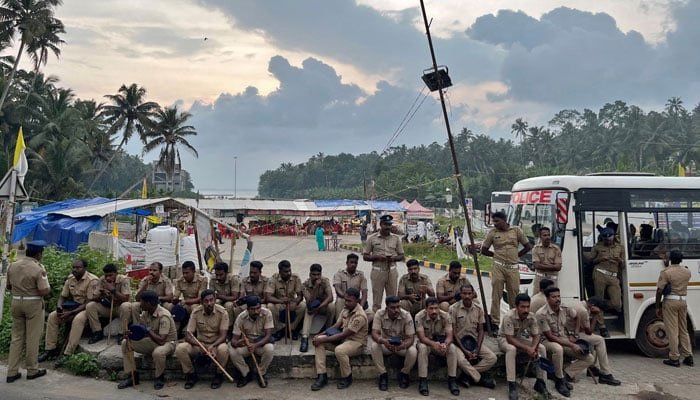 About 36 Indian police hurt in clashes with Adani port protesters