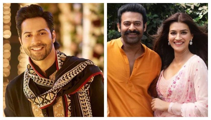 Varun Dhawan hints at Kriti Sanon, Prabhas's relationship: See video