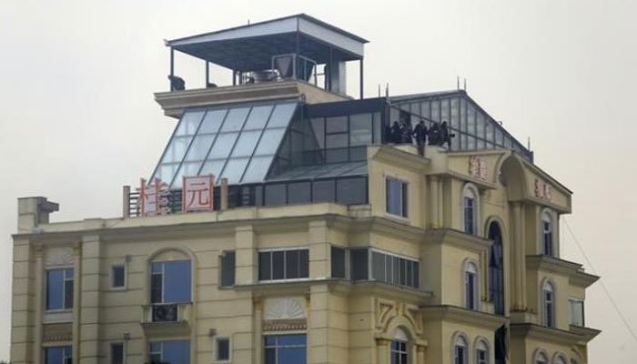 Three killed in attack on hotel in Afghan capital