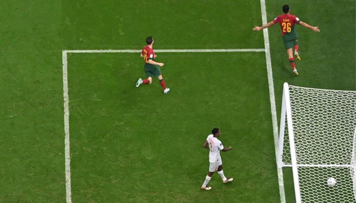 Portugal blow away Switzerland to reach World Cup last eight Portugal blow away Switzerland to reach World Cup last eight