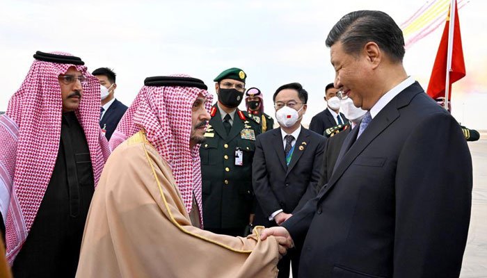 Xi Jinping lands in Saudi Arabia amid tensions with US