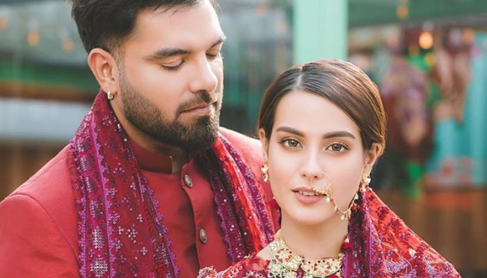 Iqra Aziz & Yasir Hussain dedicate Post to each other amid Wedding Anniversary Iqra Aziz & Yasir Hussain dedicate a post to each other amid wedding anniversary
