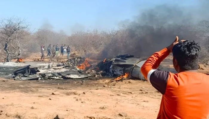 Two Indian fighter jets crash in Madhya Pradesh