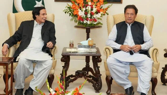 Imran Khan & Parvez Elahi face off ahead of vote of confidence Imran Khan & Parvez Elahi face off ahead of vote of confidence