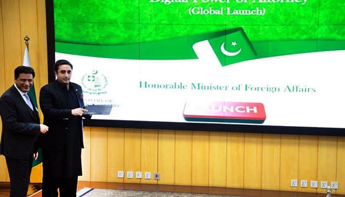 Digital power of attorney facility for overseas Pakistanis launched