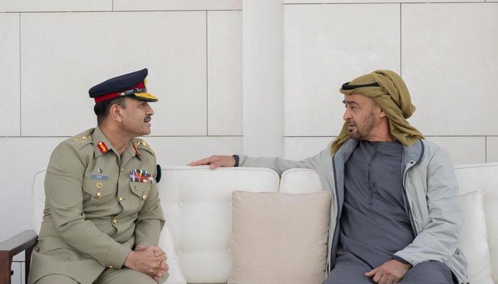 UAE president meets COAS, discusses bilateral ties UAE president meets COAS, discusses bilateral ties