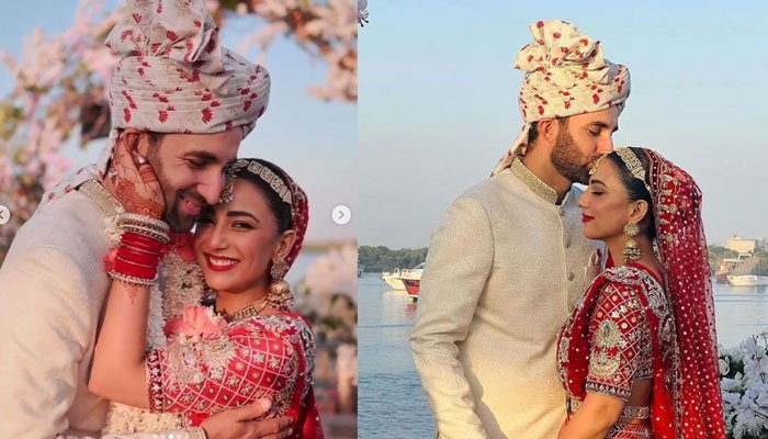 Ushna Shah's nikkah ceremony video wins hearts