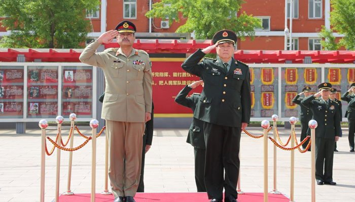 COAS & Chinese commander reiterate need for maintaining peace, stability in region