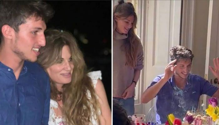 Jemima Goldsmith celebrates son's birthday