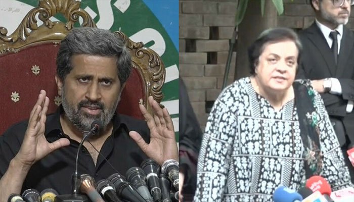 PTI suffers major blow as Shireen Mazari & Fayyaz Chohan part ways over May 9 mayhem PTI suffers major blow as Shireen Mazari & Fayyaz Chohan part ways over May 9 mayhem