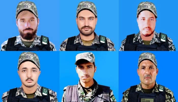 Six soldiers martyred in North Waziristan skirmish, says ISPR Six soldiers martyred in North Waziristan skirmish, says ISPR