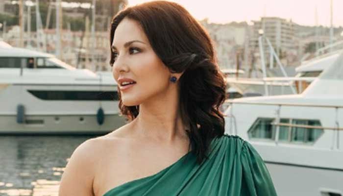 Sunny Leone showcases her ethereal beauty at Cannes 2023