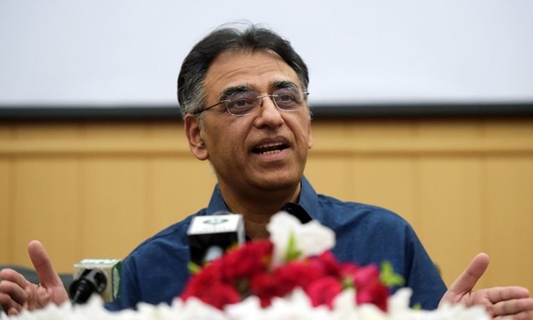 Asad Umar steps down from PTI leadership roles
