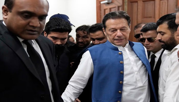 PTI chairman cannot be allowed to talk to his sons, jailer tells court