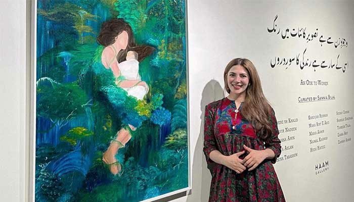 For mother of Gaza: Naimal Khawar shares her latest artwork