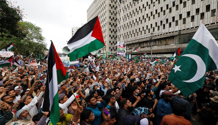 Countrywide rallies held in solidarity with Palestinians amid Israeli aggression