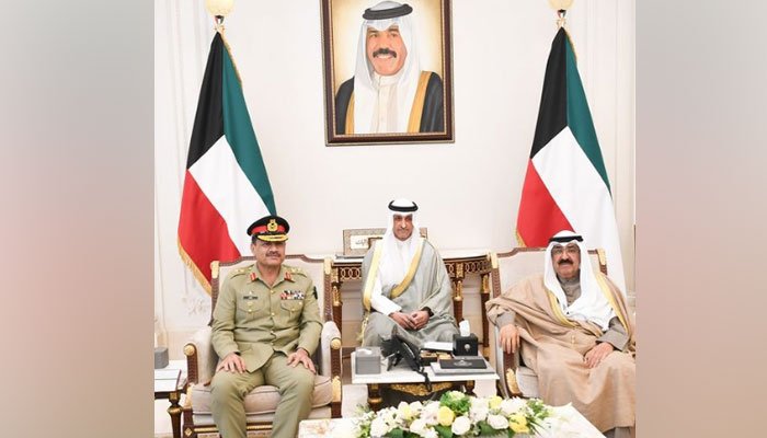 Gen Asim Munir meets Kuwaiti crown prince