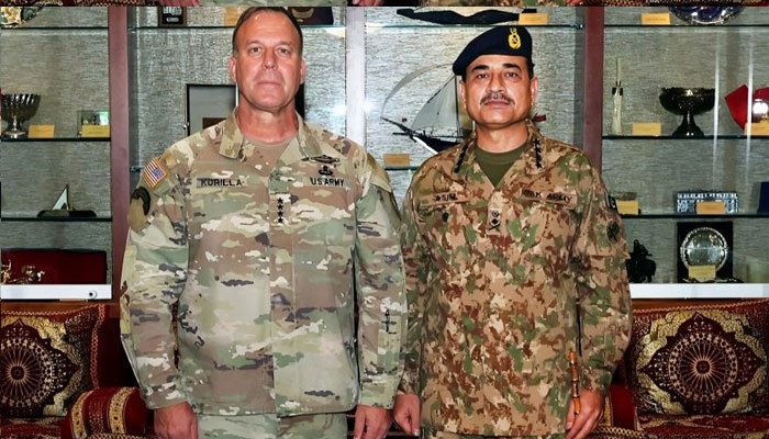 COAS & US CENTCOM chief explore avenues of joint trainings