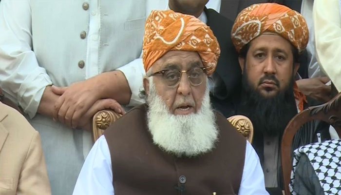 Maulana announces country-wide protests, calls polls worse than 2018