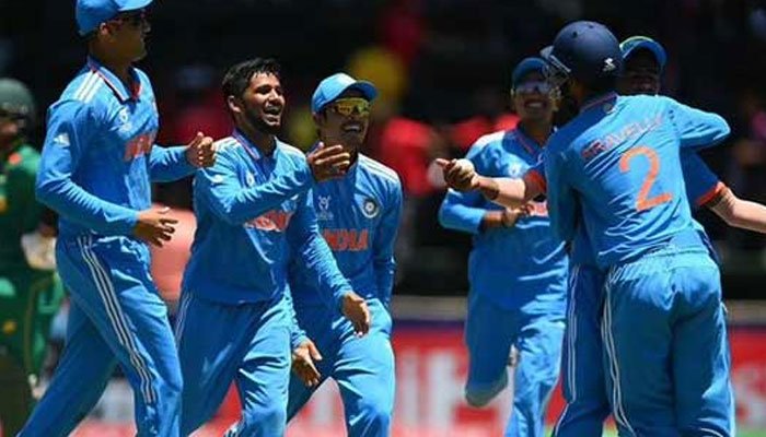Under-19 World Cup: India defeats South Africa to reach final Under-19 World Cup: India defeats South Africa to reach final