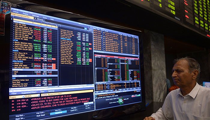 Stocks at PSX soar in intraday trade