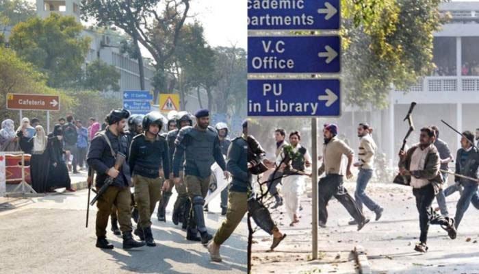 Punjab University clash leaves nine students injured