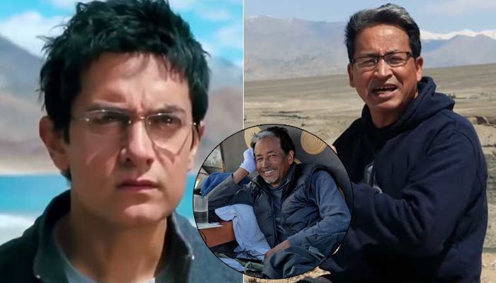 Real life Scientist Wangchuk on hunger strike for last 20 days against Modi’s policies Real life Scientist Wangchuk on hunger strike for last 20 days against Modi’s policies