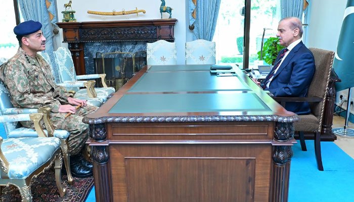 COAS Gen Syed Asim Munir Congratulates PM Shehbaz Sharif COAS Gen Syed Asim Munir Congratulates PM Shehbaz Sharif