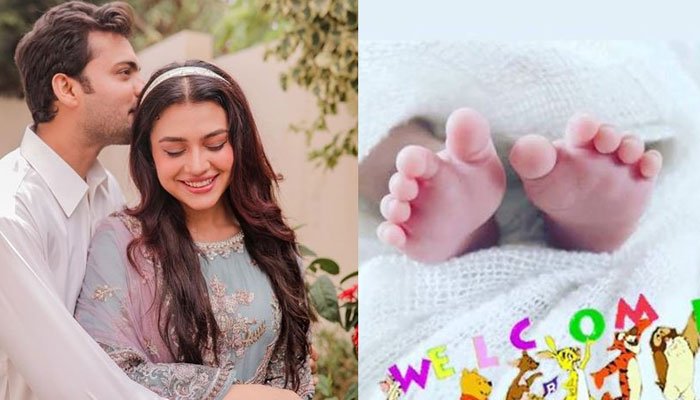 Zara Noor Abbas & Asad Siddiqui welcome baby girl Zara Noor Abbas & Asad Siddiqui welcome baby girl