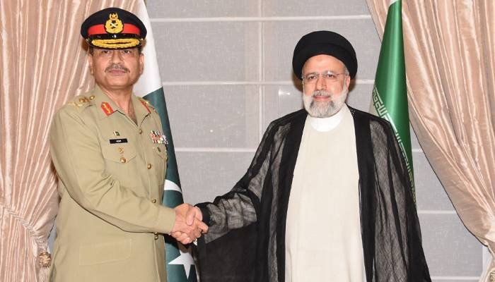 COAS Gen Asim & Iranian president emphasizes cooperation for regional peace