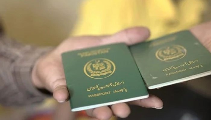 ASF arrests a man with 45 Pakistani passports at Karachi airport Govt withdraw ban on passport issuance to asylum seekers