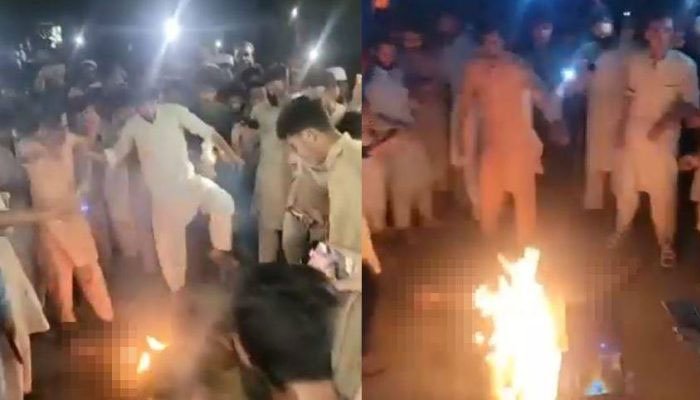 ‘Tourist’ lynched and set on fire in Swat over blasphemy allegations ‘Tourist’ lynched and set on fire in Swat over blasphemy allegations