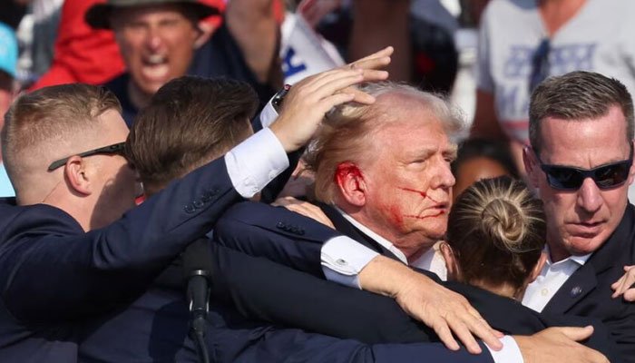 Trump rally erupts in gunfire, former president “safe”