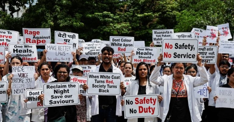 Indian hospitals on halt as doctors strike to protest colleague’s rape, murder