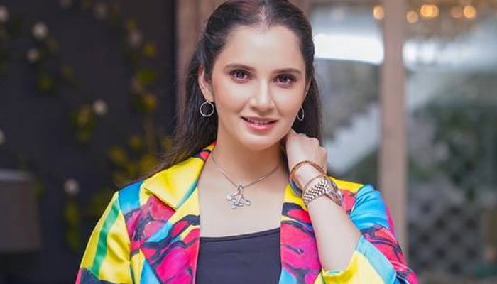 Sania Mirza makes style statement in multi-coloured dress