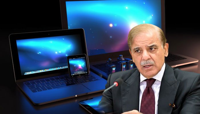 PM Shehbaz announces one million smartphones & laptops for students