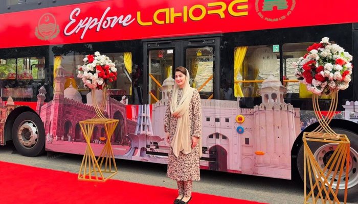 CM Punjab launches hybrid double-decker buses in capital city