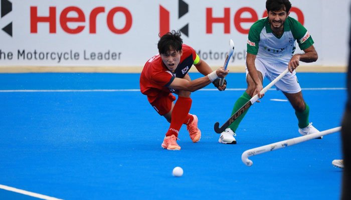 Pakistan edge out Korea 5-2 to secure third place in Asian Hockey Trophy Pakistan edge out Korea 5-2 to secure third place in Asian Hockey Trophy