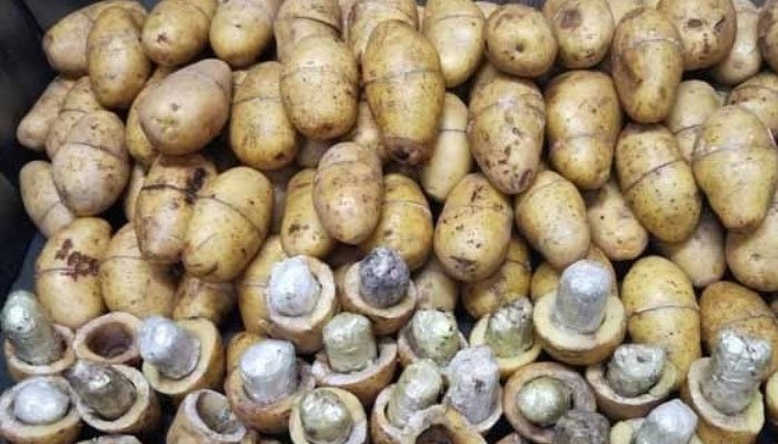 ANF recovers heroin hidden in potatoes to be sent to Sri Lanka ANF recovers heroin hidden in potatoes to be sent to Sri Lanka