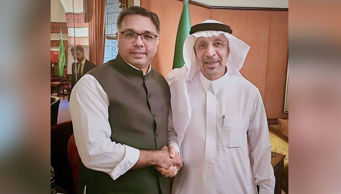 Azfar Ahsan Meets Saudi Investment Minister to Foster B2B Investments