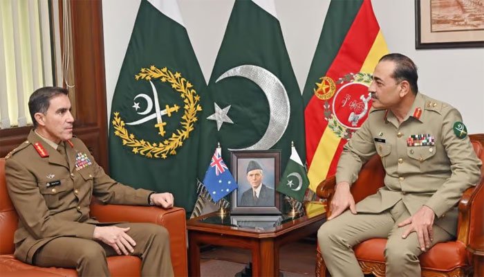 COAS Asim Munir & Australian Army chief commit to strengthening defence ties