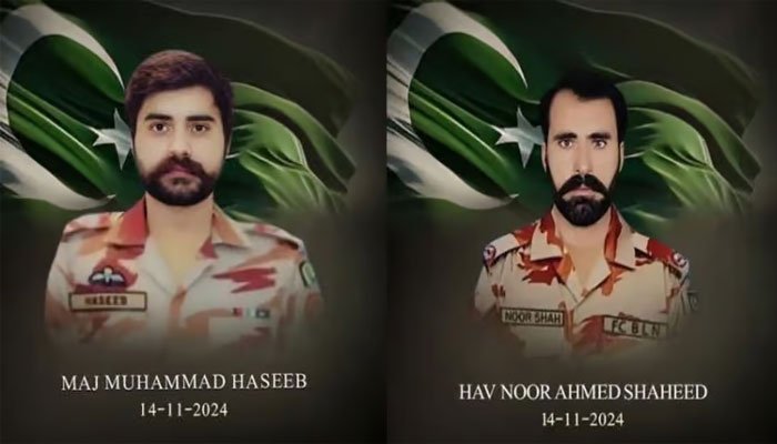Pakistan Army major & soldier martyred in Harnai IED blast Pakistan Army major & soldier martyred in Harnai IED blast