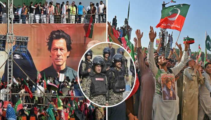 Rangers, police officers deployed in Islamabad ahead of PTI protest