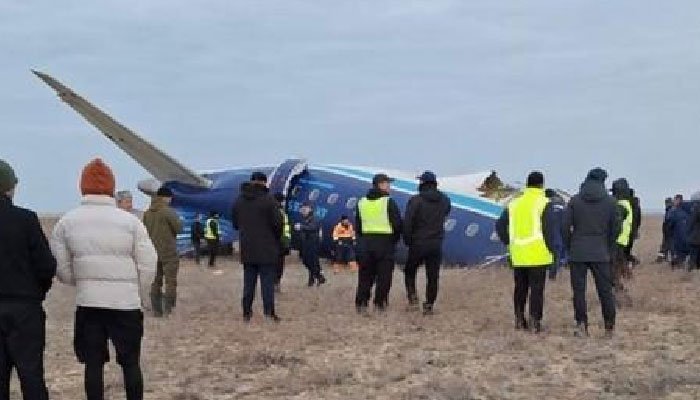 Azerbaijan Airlines plane crashes in Kazakhstan’s Aktau