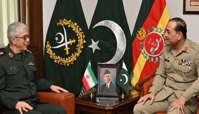 Iran’s top general meets COAS Syed Asim Munir