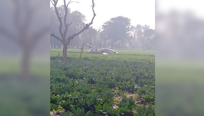 Pakistan Air Force training jet crashes in Risalpur; pilot missing Pakistan Air Force training jet crashes in Risalpur; pilot missing
