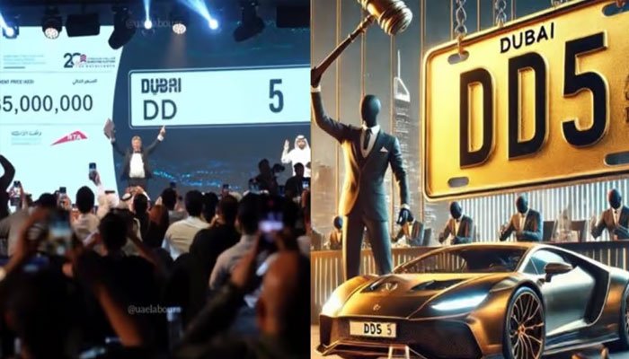 Dubai’s Record-Breaking Number Plate Sold for Rs2.66 Billion